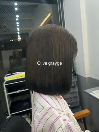 ミディアム カラー 🍊暖色/ボブヘア chihiro🌼ོのヘアスタイル
