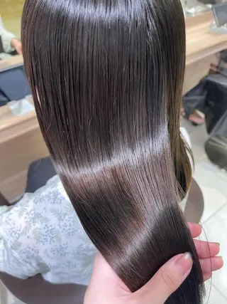 ミディアム カラー 艶カラー みゆう🎀のヘアスタイル