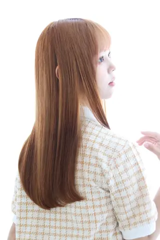 ロング 似合わせカット🫶 得意です　曽根田のヘアスタイル