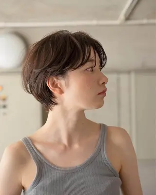 ショート 🌿ショートヘア 🌿conatsuのヘアスタイル