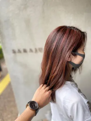 ロング カラー サラジュ西宮北口店所属・妹尾 駿のヘアスタイル