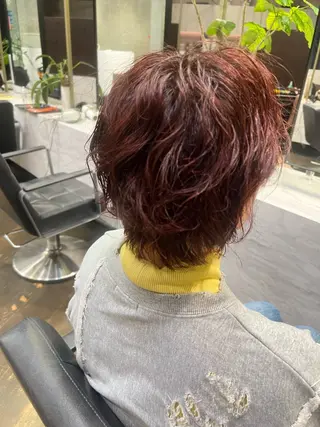 ショート パーマ ROBBY所属・松井美樹/似合わせ ガーリー・韓国のヘアスタイル