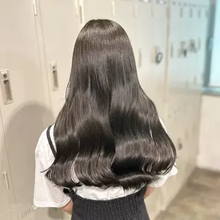 ロング カラー I'S.横浜所属・赤み消しカラー 🍀JUNKIのヘアスタイル
