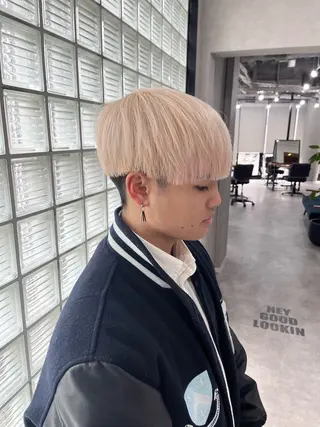 カラー UNBALANCE  OSAKA所属・縮毛矯正モデル 募集中Yuuriのヘアスタイル
