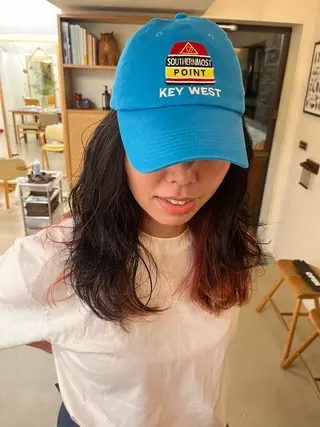 ロング カラー DENALI HAIR所属・宇野澤 銘のヘアスタイル