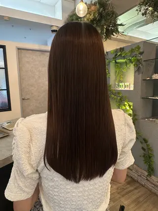 セミロング sato ayaka ｜透明感カラー🫧のヘアスタイル