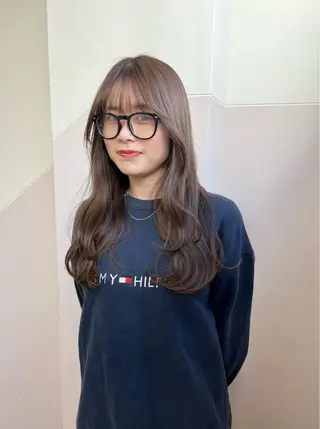 ロング カラー 樫原裕二 /柔らかいカラーのヘアスタイル