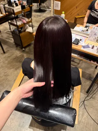 ロング 🦋⭐ブリーチカラー 今塚裕夏🌙💙のヘアスタイル