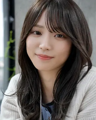 ロング カラー SALOWIN原宿AROA店所属・顔まわり神カット✂︎ 齋藤雄大【表参道】のヘアスタイル