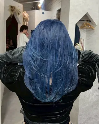 ロング カラー 遠藤 健登のヘアスタイル
