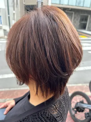 ミディアム カラー Hair  salon Orchid所属・✨透明感カラー✨小形 大美✨のヘアスタイル