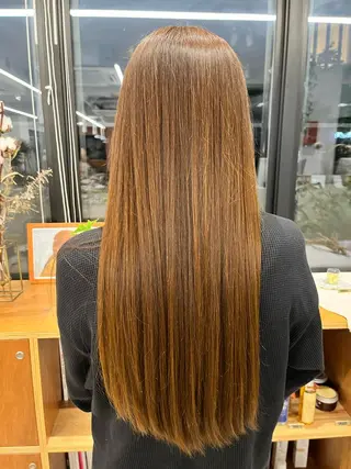 ロング nalu.所属・前山 七海のヘアスタイル