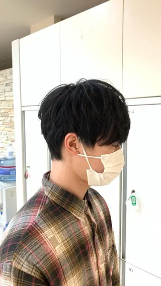 ショート メンズ シャドウパーマ/ メンズ/KENTAのヘアスタイル