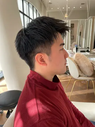 メンズ ELLE salon サエのヘアスタイル