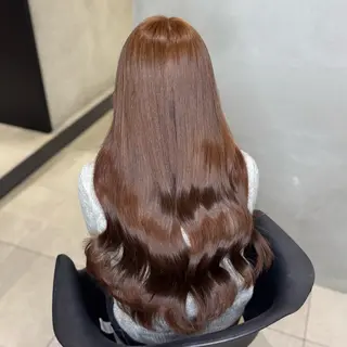 ロング カラー 大阪 梅田/ ハイトーン/エクステのヘアスタイル