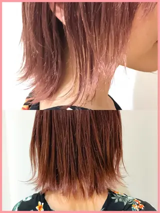 ミディアム 内田 敦士のヘアスタイル