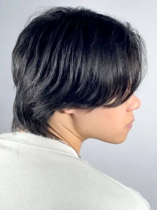 ミディアム パーマ ヘアアレンジ メンズ ⚡️メンズ特化⚡️ 倉林 隼大のヘアスタイル