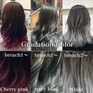 カラー 西村 遼馬のヘアスタイル