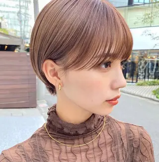 ショート haru🌘レイヤー ・ウルフ/川崎のヘアスタイル