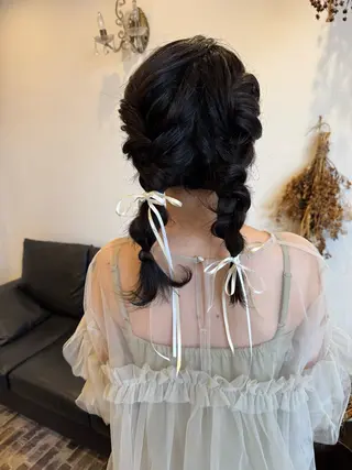 ヘアアレンジ m ā l o.🌷 サカモトマイコのヘアスタイル