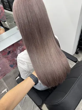 ロング カラー PELE SAKAE所属・PELE/栄/ SOAのヘアスタイル