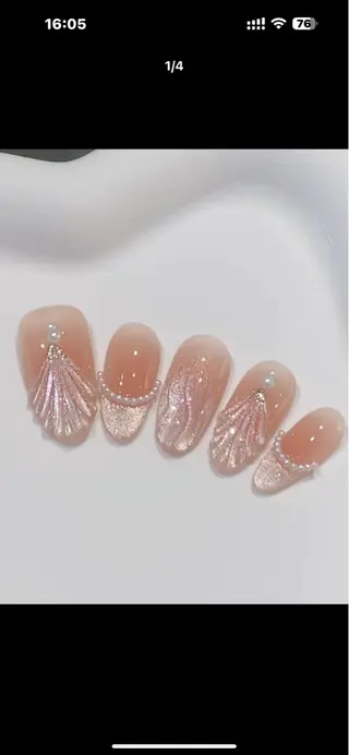 ネイル 💅パッマ ネイル AOIのマツエク・マツパデザイン