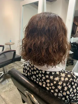 ミディアム 似合わせレイヤー カット/KANNAのヘアスタイル