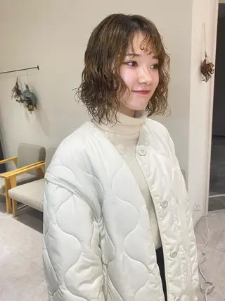 ショート パーマ パーマ特化 フシキサトシのヘアスタイル