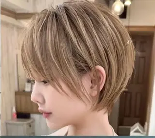 ショート お洒落room ルシア所属・金町美容室 お洒落roomルシアのヘアスタイル