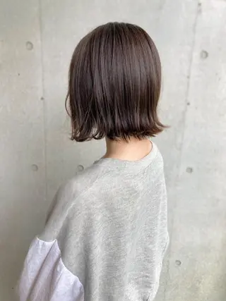 ショート カラー ボブ& 髪質改善FUMIYAのヘアスタイル