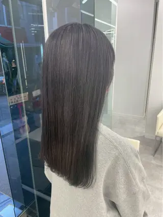 ロング カラー 透明感/韓国風 🇰🇷RYUKIのヘアスタイル