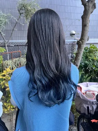 ロング カラー 💠西山果琳💠 マツパモデル募集のヘアスタイル
