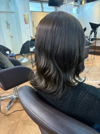 ミディアム 🍒Ayana🍒 艶カラー🍒のヘアスタイル