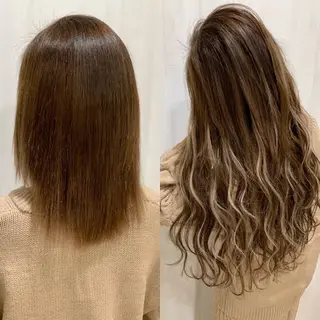 ロング 竹谷 奈津実のヘアスタイル