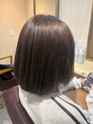 カラー カミタニ リオのヘアスタイル