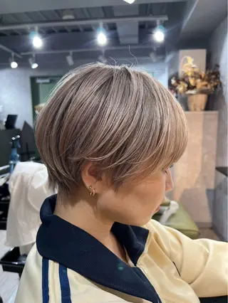 ショート カラー if表参道所属・Miu / model 募集中のヘアスタイル