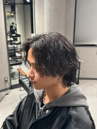ショート パーマ メンズ メンズヘア◎ なぐらのヘアスタイル