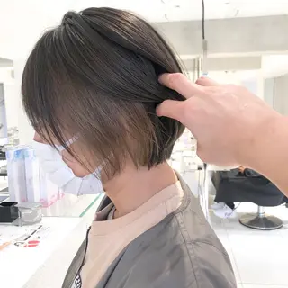 ショート カラー RAYS/レイズ/立川/立川南口所属・レイズ 立川のヘアスタイル