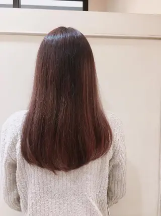 ロング カラー 吉原 雪乃のヘアスタイル
