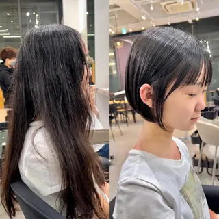 ショート 🌈銀座、ボブ ショート🌈にっしーのヘアスタイル