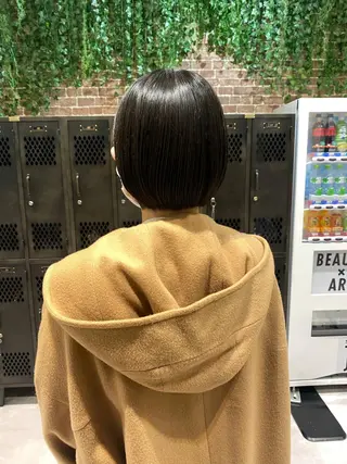 ショート しおり/パーマ/ newi町田のヘアスタイル