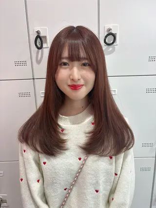 ロング Wカラー/暖色/べ ージュりく©︎🐝のヘアスタイル