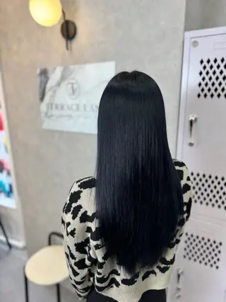 ロング カラー TERRACE LAND所属・杉山永 船橋✖️髪質改善🫧のヘアスタイル
