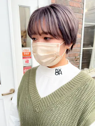 ショート YURAGI🤍 SAEのヘアスタイル