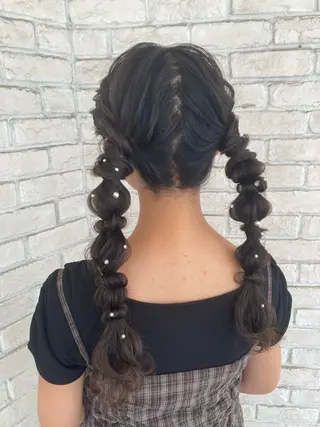 ヘアアレンジ キッズ七五三着付け ヘアアレンジのその他イメージ