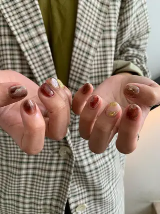 ネイル 【韓国ヘア・ネイル】 HINATA🍒のネイルデザイン