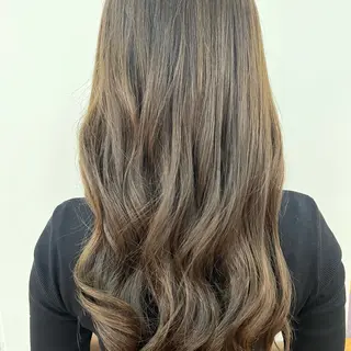 ロング カラー ヘアアレンジ カット/パーマモデル 募集🩵　yukaのヘアスタイル