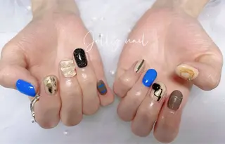 ネイル Gloss nail salonジェル＆長さだし専門店所属・Meri💅ジェル& チップ長さだし専門のネイルデザイン