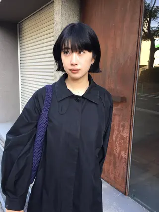 ショート Taat.所属・松林 芽依のヘアスタイル