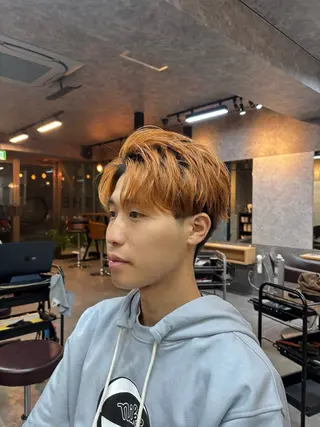 メンズ カトウ/ カットモデルのヘアスタイル